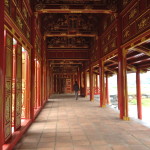 Säulengang in der Zitadelle von Hue