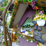 Imbiss-Stand im Crazy House in Dalat, Vietnam
