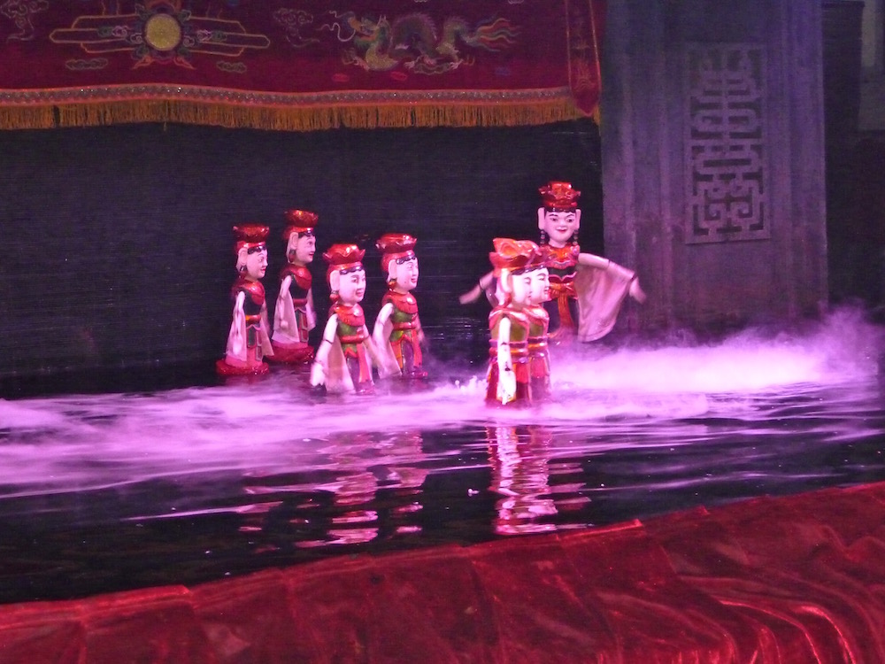 Wasserpuppentheater Hanoi VietnamreiseTipps